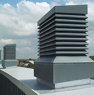 Windvent natural ventilation is the perfect solution for exchanging of stale air with fresh naturally drawn air